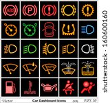 Image of Low fuel warning light in a car | Freebie.Photography