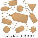 set of tags. | Shutterstock .eps vector #140582026