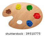 Artist's Palette With Multiple...