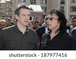 Small photo of SPITAK, ARMENIA - OCTOBER 1: Do Something Chairman Jon Dee and Tony Iommi of Black Sabbath visit Spitak, Armenia on October 1, 2009 within the framework of “Armenia Grateful 2 Rock” project.