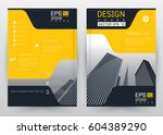 cover design vector template... | Shutterstock .eps vector #604389290