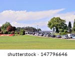 Small photo of VANCOUVER, BC - JULY 28: The peace arch border on July 28, 2013 in Vancouver, BC, Canada. Peace arch border between USA and Canada represent the world's longest undefended border.