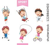 Vector Illustration Of Sport...