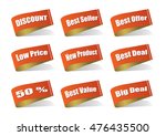 various label best product ... | Shutterstock .eps vector #476435500