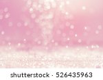 Pink Abstract Bokeh Background