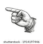 hand pointing or showing... | Shutterstock .eps vector #1914197446
