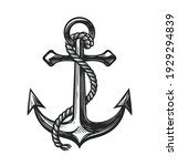 Anchor With Rope Symbol....