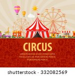 Funfair. Circus Performance