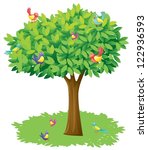 Illustration Of A Tree And...