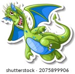 Flying Dragon Cartoon Character ...