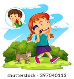 Boy And Girl Talking Clipart Free Vectors 676 Downloads Found At Vectorportal