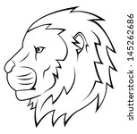 lion | Shutterstock . vector #145262686