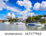 Port Of Bridgetown In Barbados