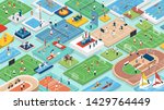 sports and international... | Shutterstock .eps vector #1429764449