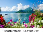 Landscape Of Lake Annecy