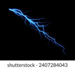 Massive lightning bolt with...