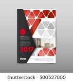 modern abstract brochure  flyer ... | Shutterstock .eps vector #500527000
