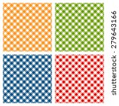 checkered tablecloth seamless... | Shutterstock .eps vector #279643166