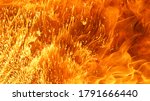 Small photo of firestorm texture background in full hd ratio