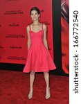 Small photo of LOS ANGELES, CA - NOVEMBER 18, 2013: Lindsy Fonseca at the US premiere of "The Hunger Games: Catching Fire" at the Nokia Theatre LA Live.
