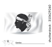 Flag Of Corsica   Vector...