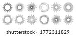 vintage sunburst collection.... | Shutterstock .eps vector #1772311829
