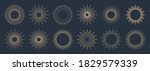 vintage sunburst collection.... | Shutterstock .eps vector #1829579339