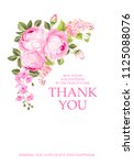 invitation text card with thank ... | Shutterstock .eps vector #1125088076