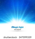 abstract magic  light... | Shutterstock .eps vector #347099339
