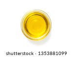 Bowl With Olive Oil Isolated On ...