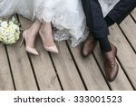 Feet Of Bride And Groom ...