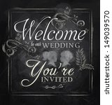 Card Lettering Welcome To Our...
