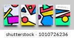 placard templates set with... | Shutterstock .eps vector #1010726236