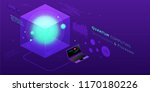 technology isometric... | Shutterstock .eps vector #1170180226