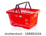 shooting an empty shopping cart ... | Shutterstock . vector #188882636