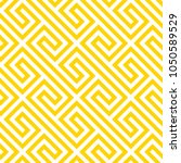 geometric yellow seamless... | Shutterstock .eps vector #1050589529