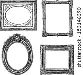 old frames | Shutterstock .eps vector #153146390