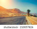 Road Along The Dead Sea To The...