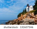 Bass Harbor Lighthouse  With...