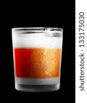 Small photo of Small lusterless matte alcohol drinking glass