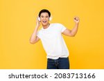 young handsome asian man... | Shutterstock . vector #2083713166