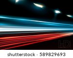 vector simulation of night... | Shutterstock .eps vector #589829693