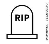 Rip Gravestone Marker Vector Clipart image - Free stock photo - Public ...