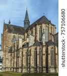 Small photo of Altenberger Dom (St. Mary Assumption church) is church in Gothic style in former Cistercian monastery in Altenberg, Germany. View from apse