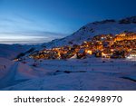 Panorama Of Val Thorens By...