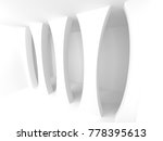 abstract modern white... | Shutterstock . vector #778395613