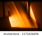orange sunset light leak at... | Shutterstock . vector #1172626696