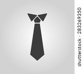 The Tie Icon. Necktie And...