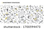 investing strategies  styles  ... | Shutterstock .eps vector #1700594473