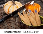 Halloween Finger Cookies